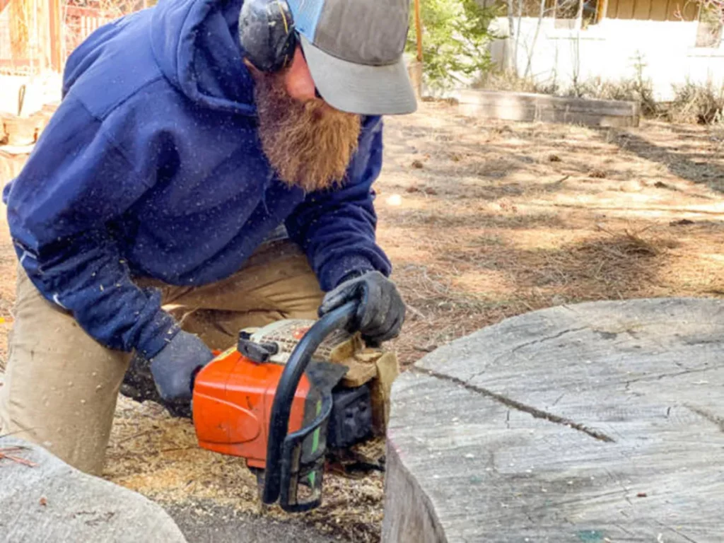 Heavy-duty Craftsman chainsaw