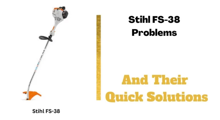 Common Stihl FS-38 Problems and Their Solutions